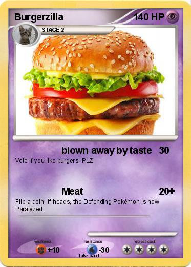 Pokemon Burgerzilla