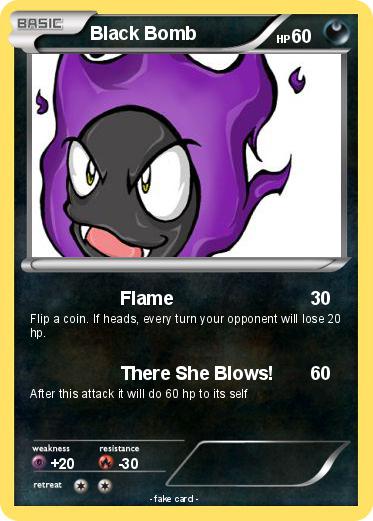 Pokemon Black Bomb