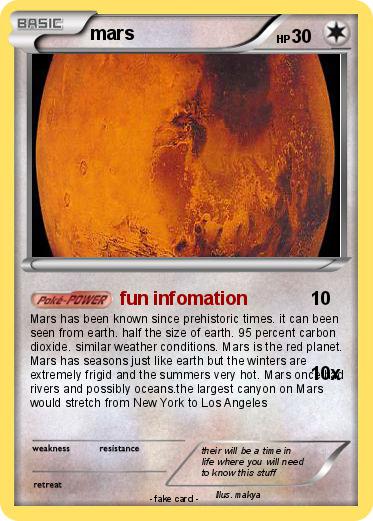 Pokemon mars