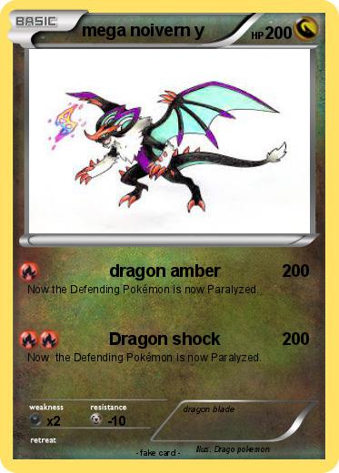 Pokemon mega noivern y
