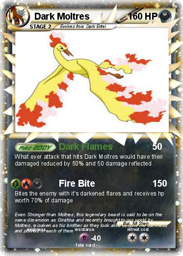 Pokemon Dark Moltres