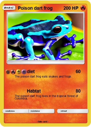 Pokemon Poison dart frog