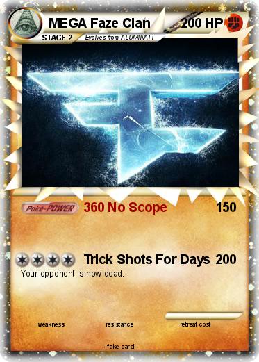 Pokemon MEGA Faze Clan