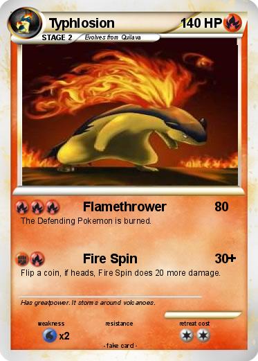 Pokemon Typhlosion