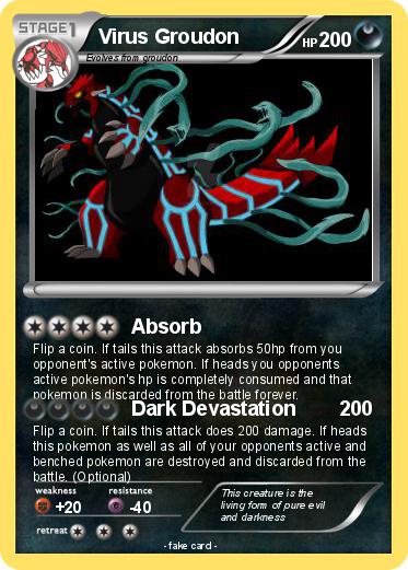 Pokemon Virus Groudon