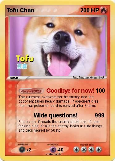 Pokemon Tofu Chan