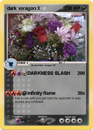 Pokemon dark voragon X