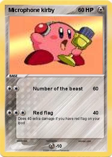 Pokemon Microphone kirby