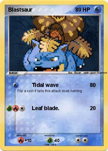 Pokemon Blastsaur