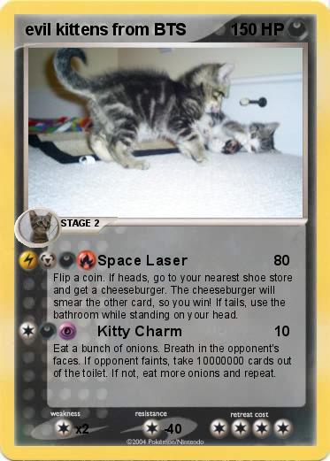 Pokemon evil kittens from BTS