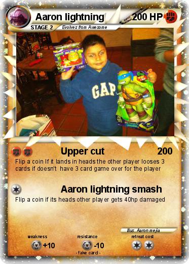 Pokemon Aaron lightning