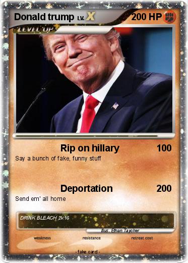 Pokemon Donald trump