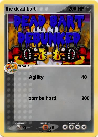 Pokemon the dead bart