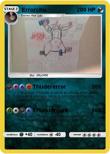 Pokemon Errorchu