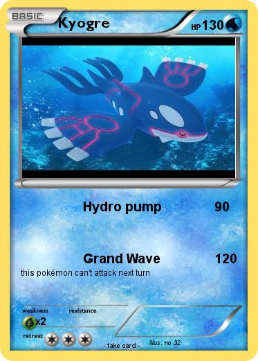 Pokemon Kyogre