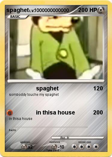 Pokemon spaghet