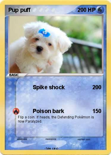 Pokemon Pup puff