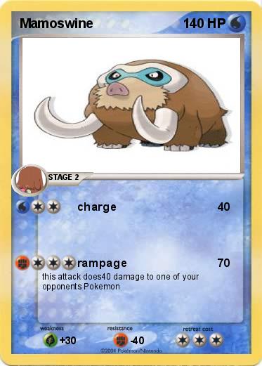 Pokemon Mamoswine
