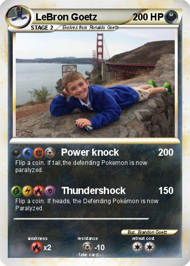 Pokemon LeBron Goetz
