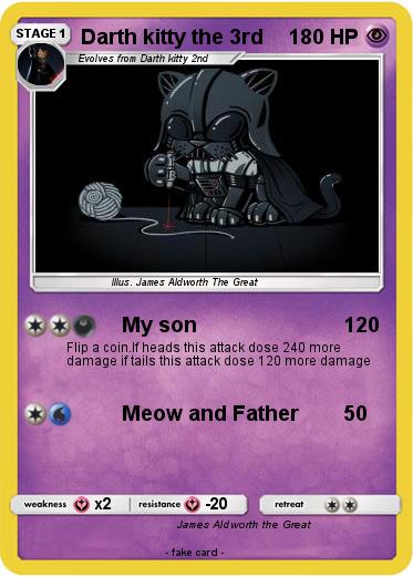 Pokemon Darth kitty the 3rd