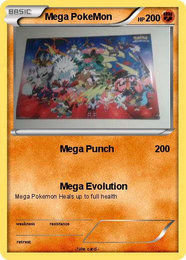Pokemon Mega PokeMon