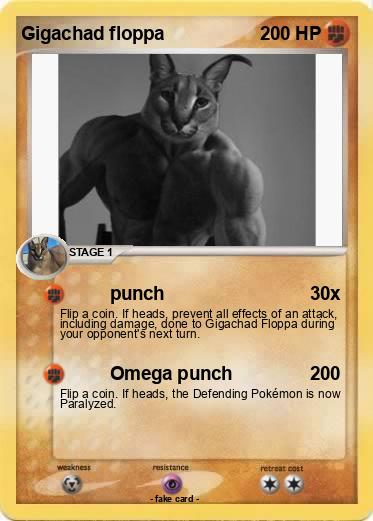 Pokemon Gigachad floppa