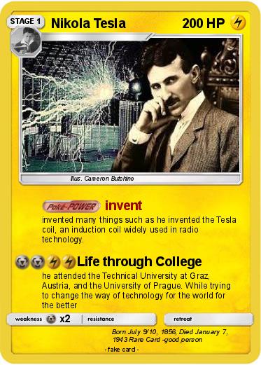 Pokemon Nikola Tesla