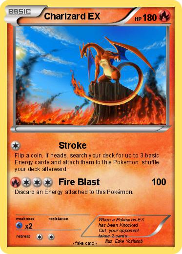 Pokemon Charizard EX