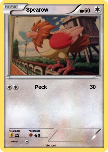 Pokemon Spearow