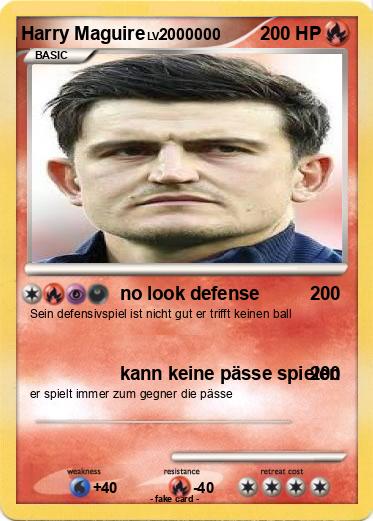 Pokemon Harry Maguire