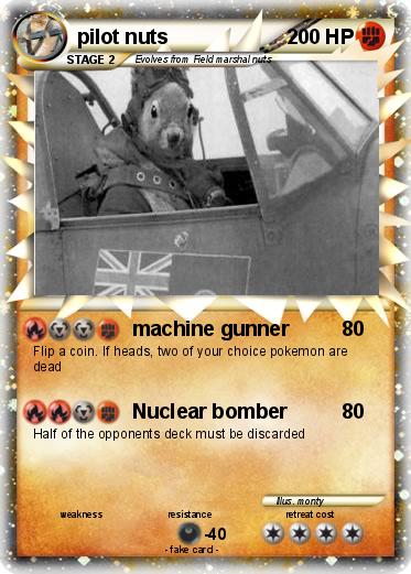 Pokemon pilot nuts
