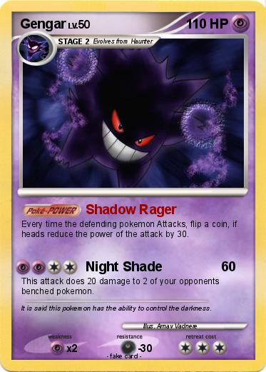 Pokemon Gengar