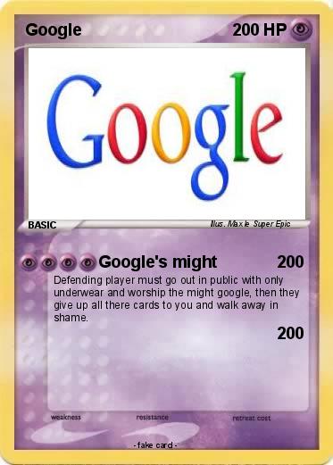Pokemon Google