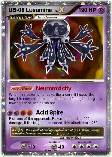 Pokemon UB-06 Lusamine