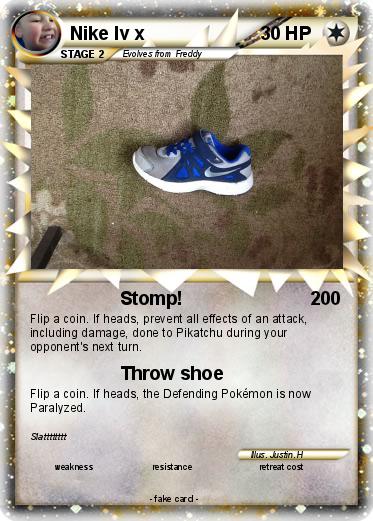 Pokemon Nike lv x