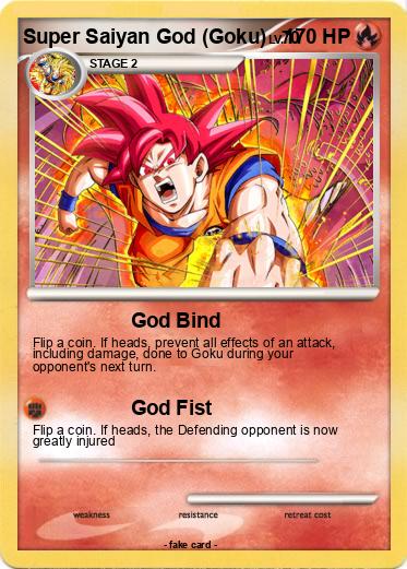 Pokemon Super Saiyan God (Goku)