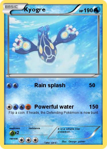 Pokemon Kyogre