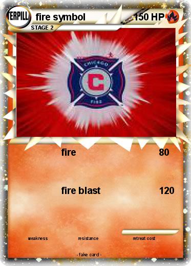 Pokemon fire symbol