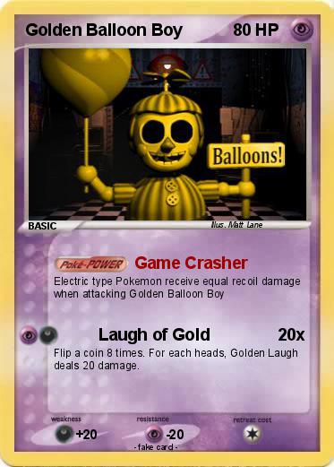 Pokemon Golden Balloon Boy