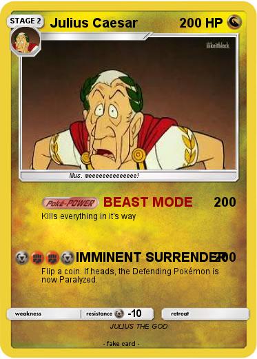Pokemon Julius Caesar