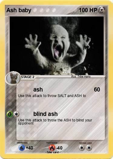 Pokemon Ash baby