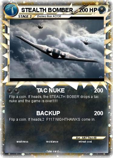 Pokemon STEALTH BOMBER