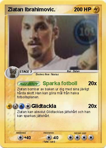Pokemon Zlatan Ibrahimovic.
