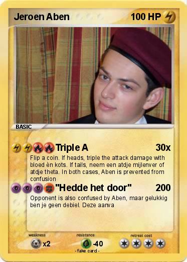 Pokemon Jeroen Aben