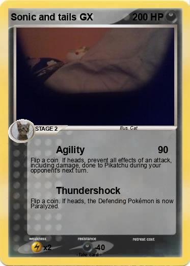 Pokemon Sonic and tails GX
