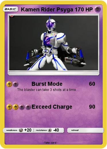 Pokemon Kamen Rider Psyga