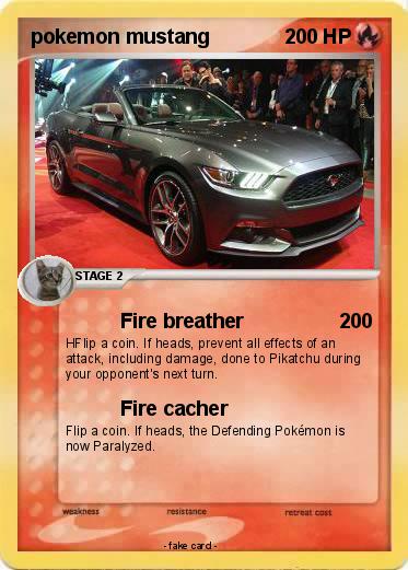 Pokemon pokemon mustang