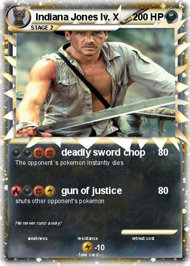 Pokemon Indiana Jones lv. X