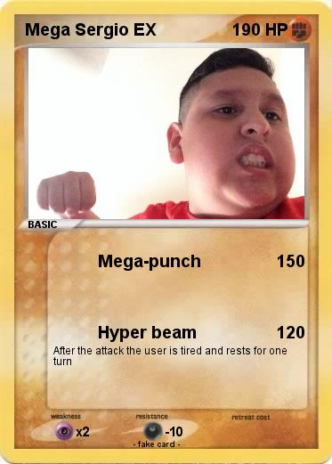 Pokemon Mega Sergio EX