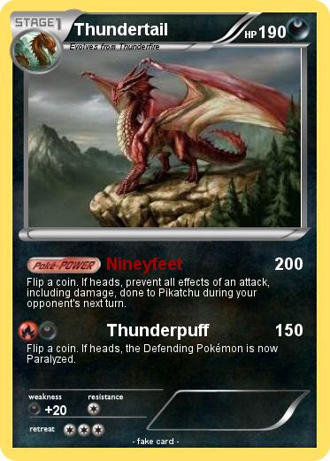 Pokemon Thundertail